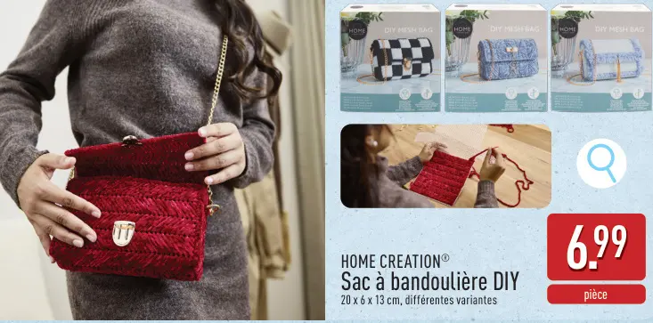 Offre: Sac à bandoulière DIY