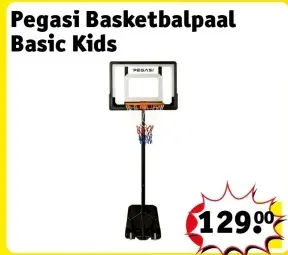 Aanbieding: Basketbalpaal Basic Kids