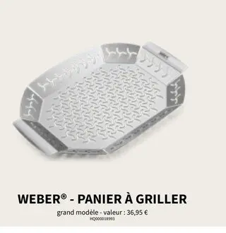 Offre: Panier à griller