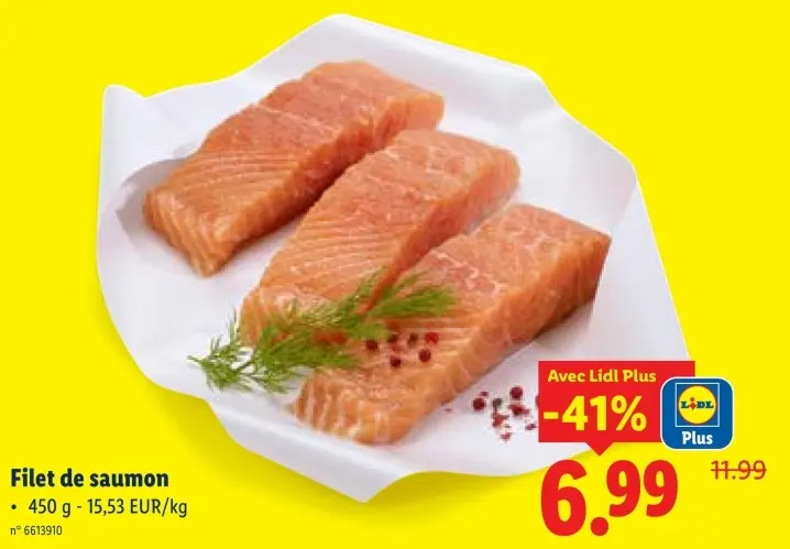 Offre: Filet de saumon