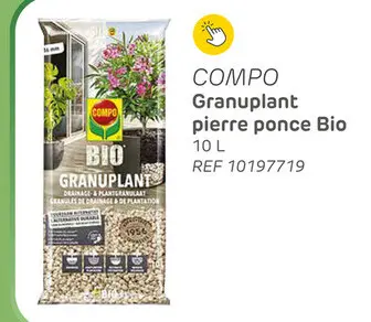 Offre: Granuplant pierre ponce