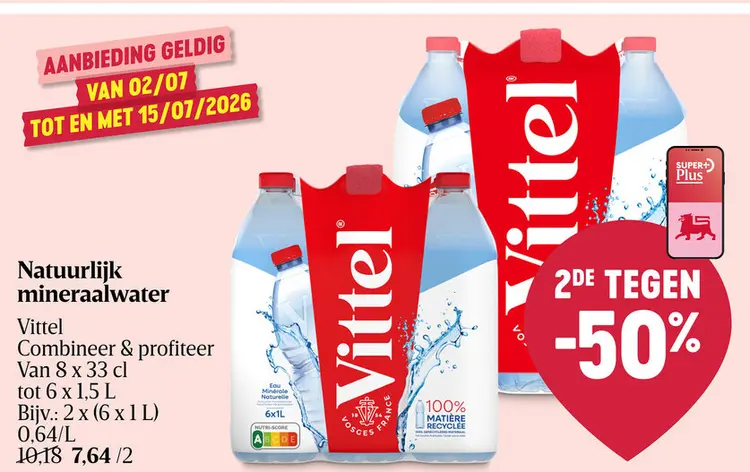 Promotie: Natuurlijk mineraalwater
