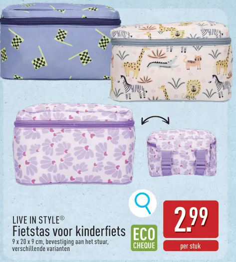 Promotie: Fietstassen