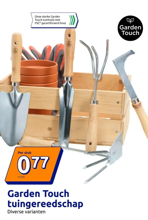 Aanbieding: Garden Touch tuingereedschap