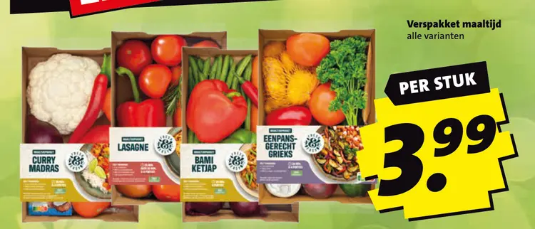Aanbieding: Verspakket maaltijd