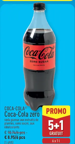 Offre: Coca-Cola zero