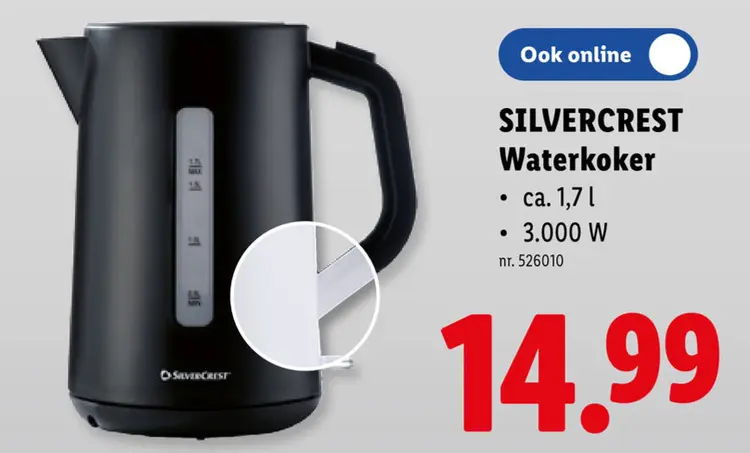 Promotie: Waterkoker