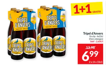 Offre: Tripel d'Anvers
