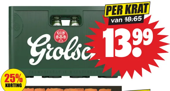 Aanbieding: Pils krat