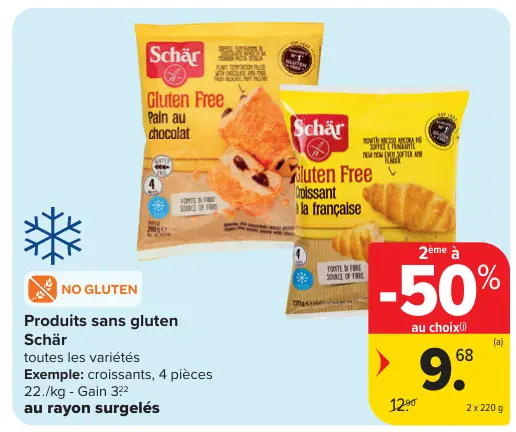 Offre: Pain au chocolat, Croissant à la française