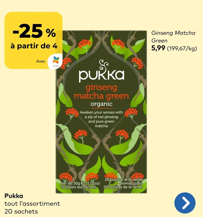 Offre: Ginseng Matcha Green