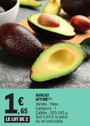 Aanbieding: Avocat affiné
