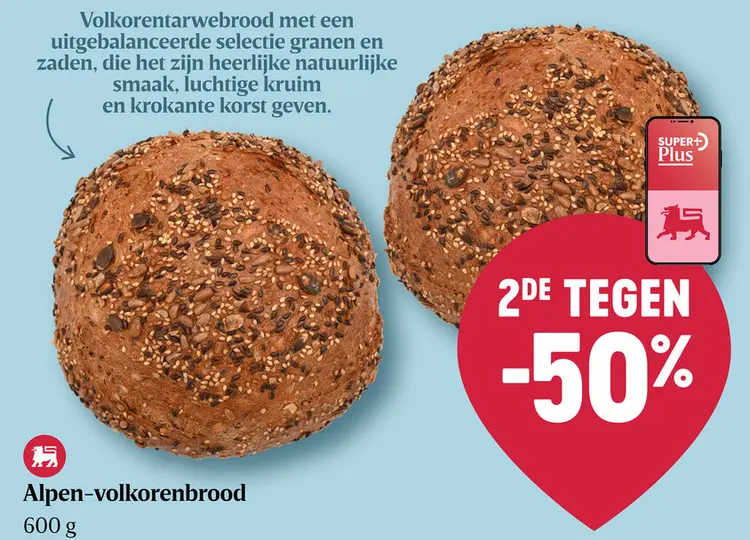 Promotie: Alpen-volkorenbrood