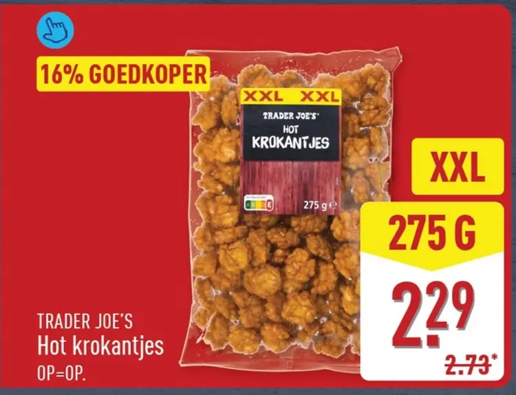 Aanbieding: Hot krokantjes