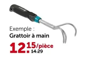 Offre: Grattoir à main
