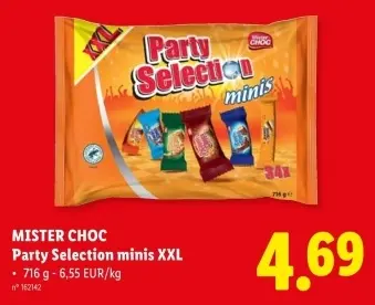 Offre: Party Selection minis XXL
