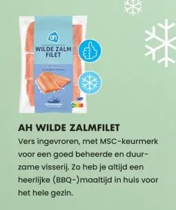 Aanbieding: Ah wilde zalmfilet
