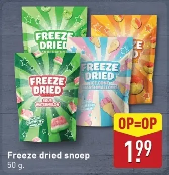 Aanbieding: Freeze dried snoep