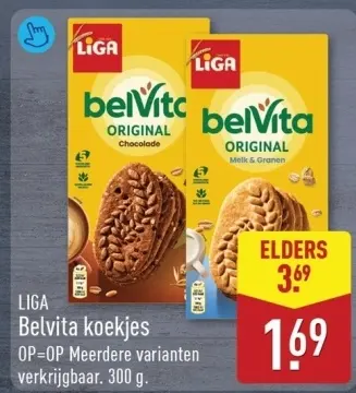 Aanbieding: Belvita koekjes