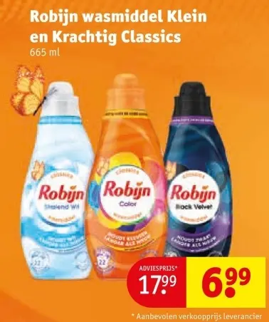 Aanbieding: Wasmiddel Klein en Krachtig Classics
