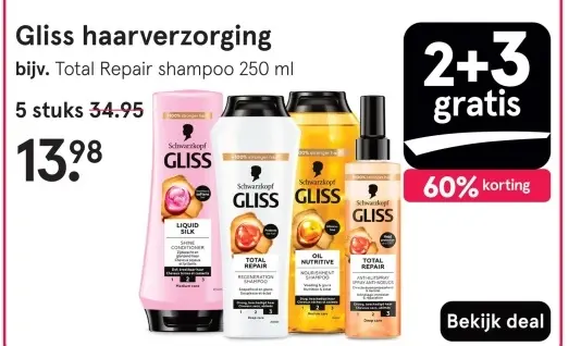 Aanbieding: Gliss haarverzorging