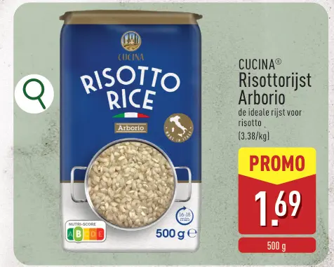 Promotie: Risottorijst Arborio