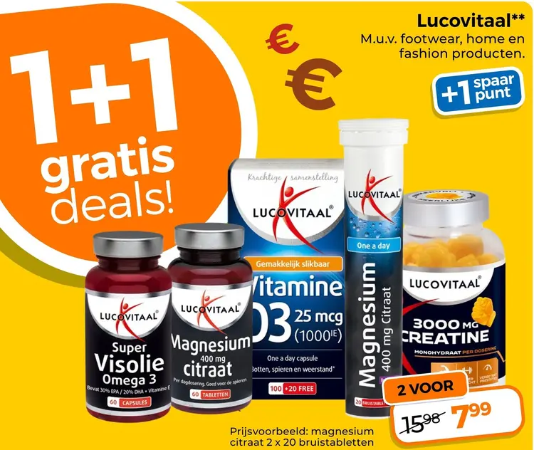 Aanbieding: Vitamines en supplementen