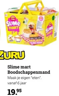 Promotie: Slime mart Boodschappenmand