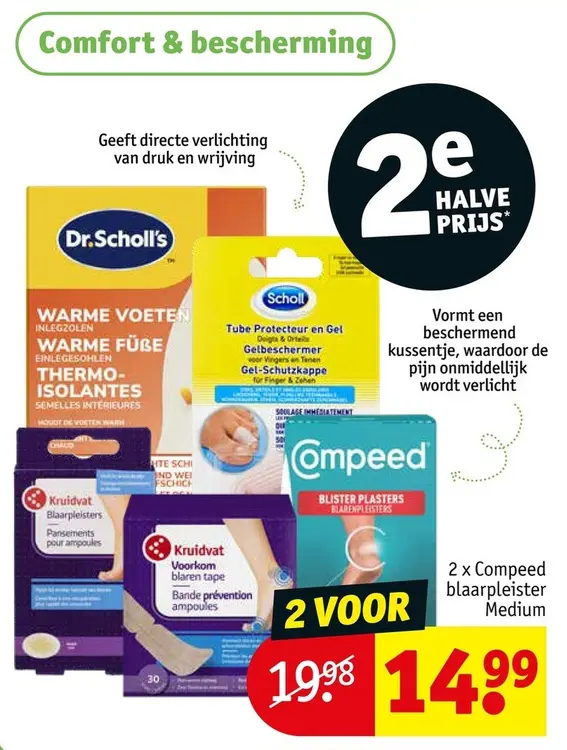 Promotie: Comfort & bescherming voor de voeten