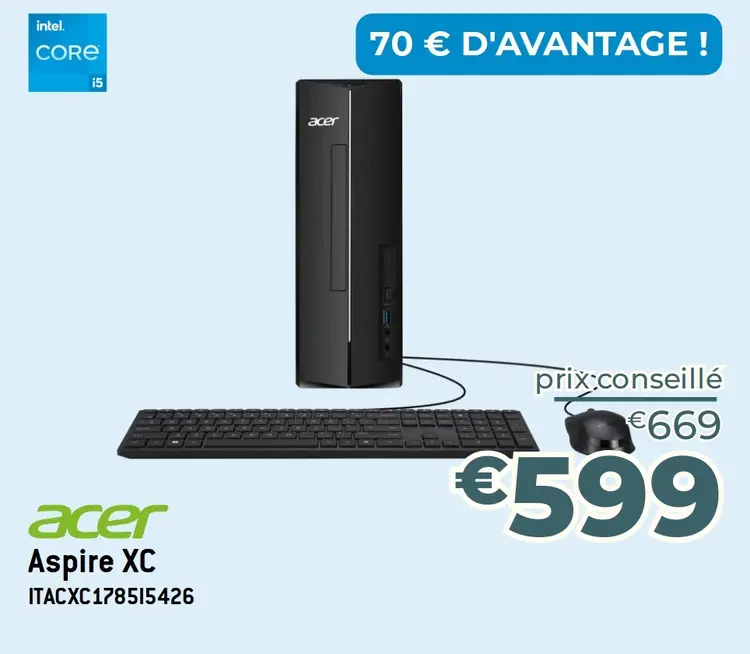 Offre: Aspire XC