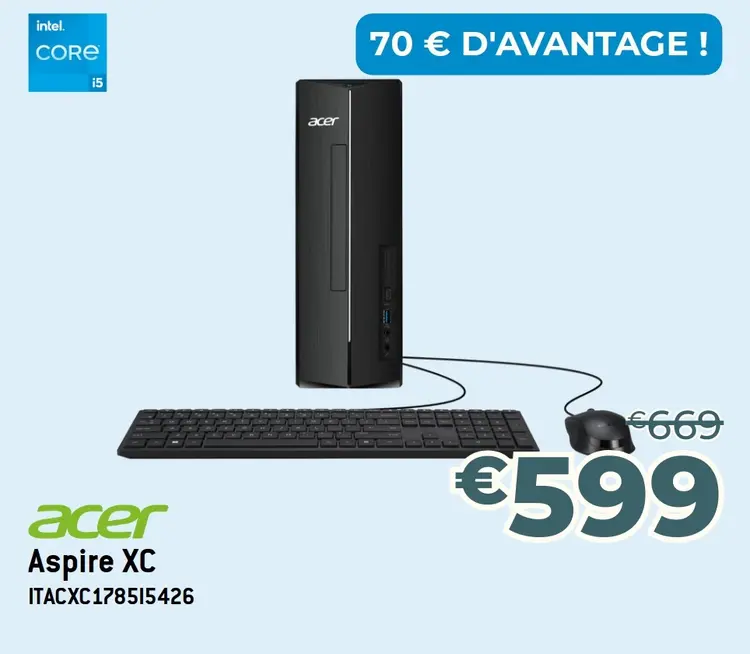 Offre: Aspire XC