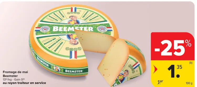 Offre: Fromage de mai