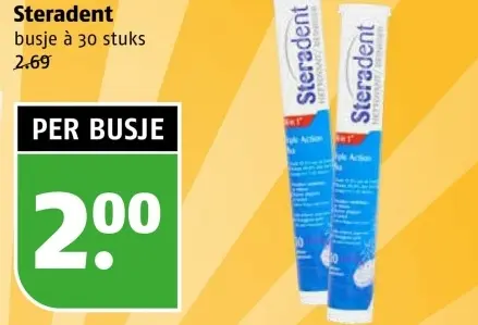 Aanbieding: Steradent