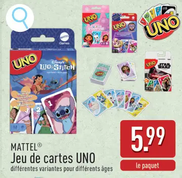 Offre: Jeu de cartes UNO