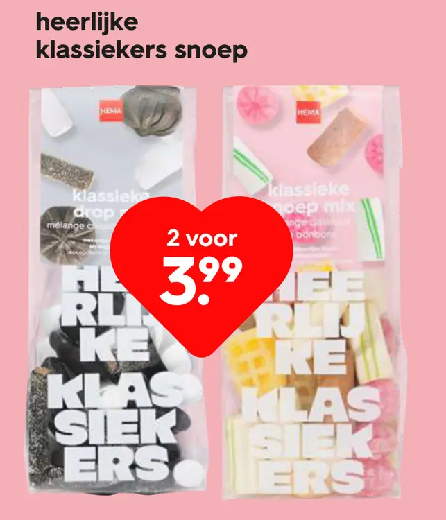 Promotie: Heerlijke klassiekers snoep