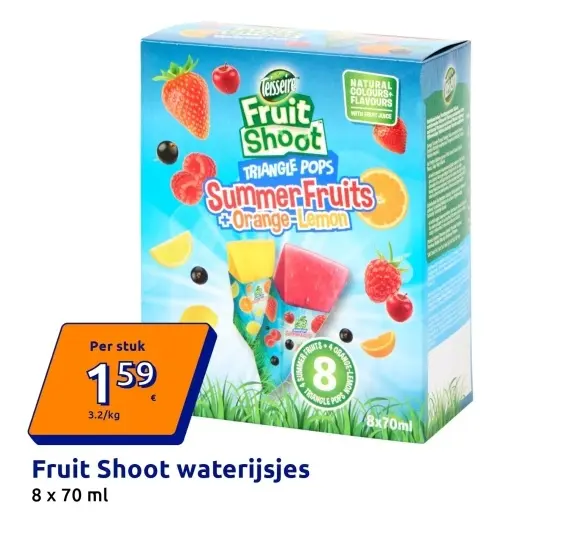 Aanbieding: Fruit Shoot waterijsjes