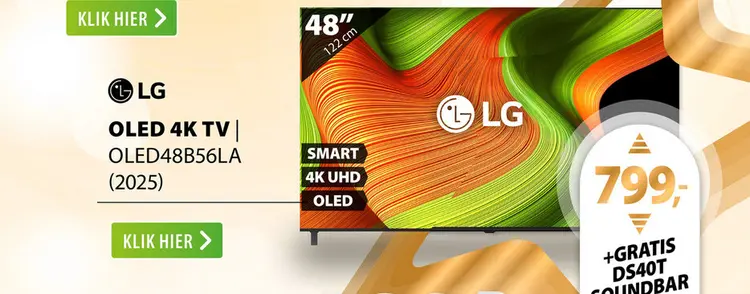 Aanbieding: LG OLED 4K 48B56LA (2025)