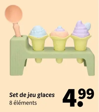 Offre: Set de jeu glaces