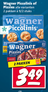 Aanbieding: Wagner Piccolinis of Pizzies