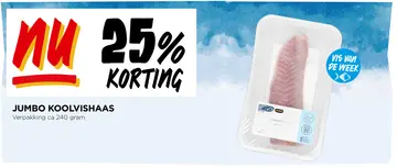 Aanbieding: Koolvishaas