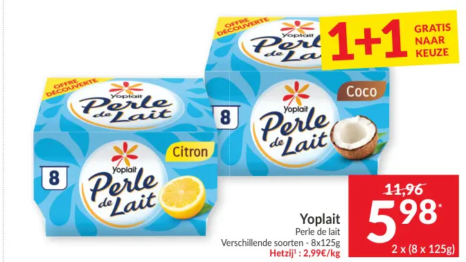 Promotie: Perle de lait