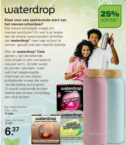 Aanbieding: Vitamin Hydration Cubes - Cola