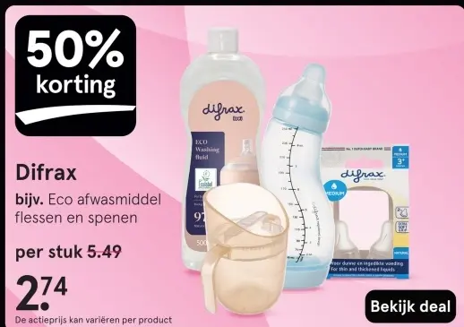 Aanbieding: Difrax