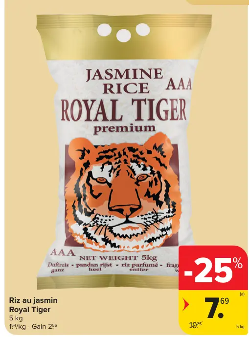 Offre: Riz au jasmin