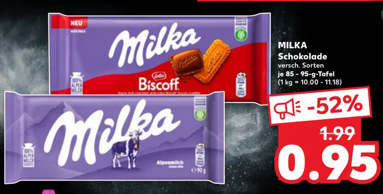 Aanbieding: Schokolade