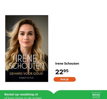 Aanbieding: IRENE SCHOUTEN GEHARD VOOR GOUD