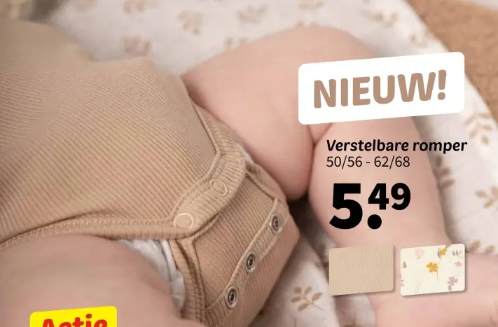 Promotie: Verstelbare romper