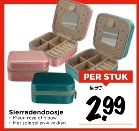 Aanbieding: Sierradendoosje
