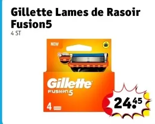 Offre: Lames de Rasoir Fusion5