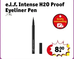 Aanbieding: e.l.f. Intense H20 Proof Eyeliner Pen